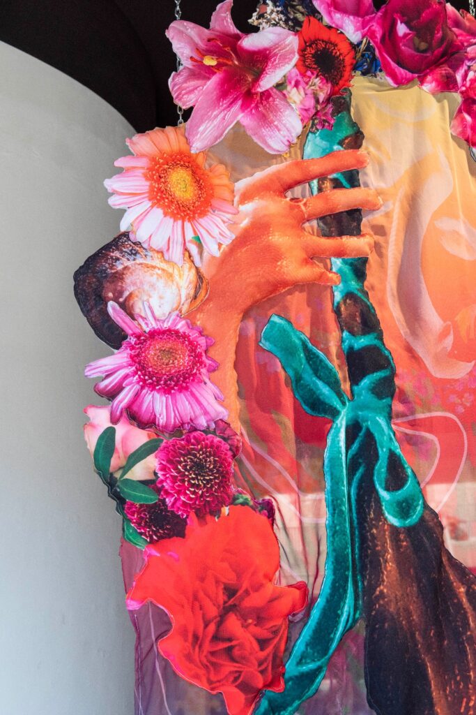 martyna pekala contemporary digital art artist online cyberfeminism textile video installation braided promise tapestry